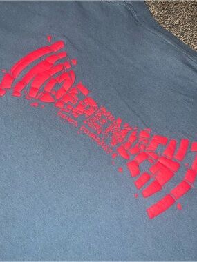 Independent Truck Company Shatter Span Steel Blue T Shirt Men’s Size XL